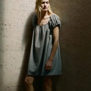 JULIE DRESS -- LA MADDALENA GINGHAM - sold out - XL